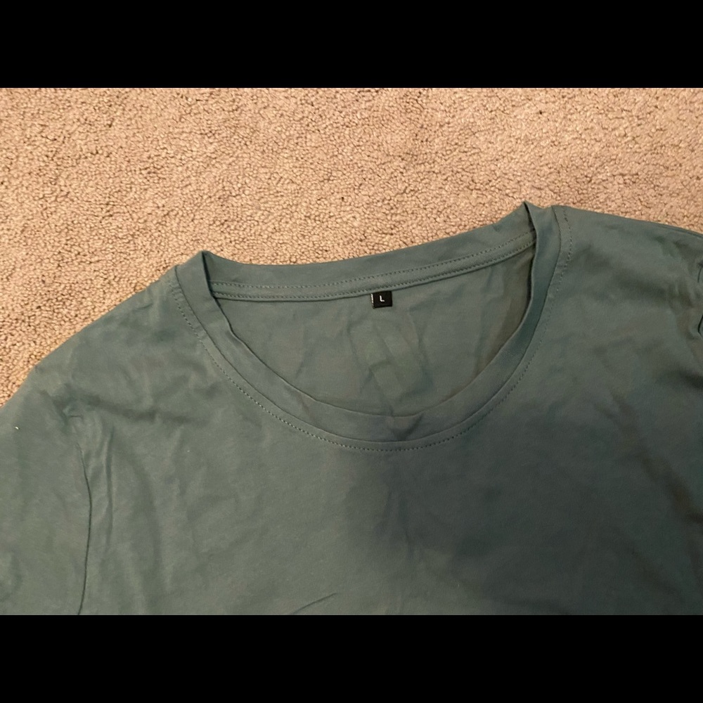 Long sleeve crop top workout shirt